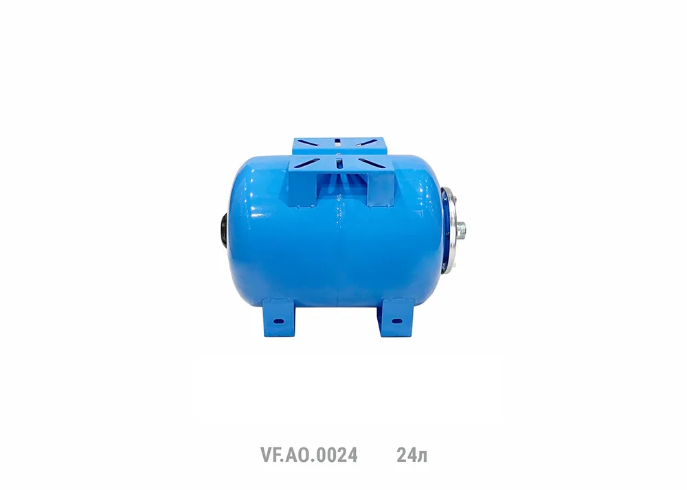 Гидроаккумулятор горизонтальный, боковое подключение 1", 24 л (AQUALINK)