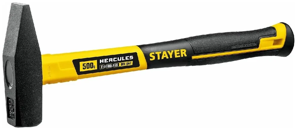 Молоток STAYER с фиберглассовой рукояткой 500г