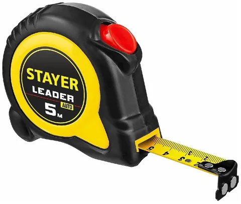 Рулетка STAYER , обрезиненный корпус 5 м*25 мм 3402-5_z02