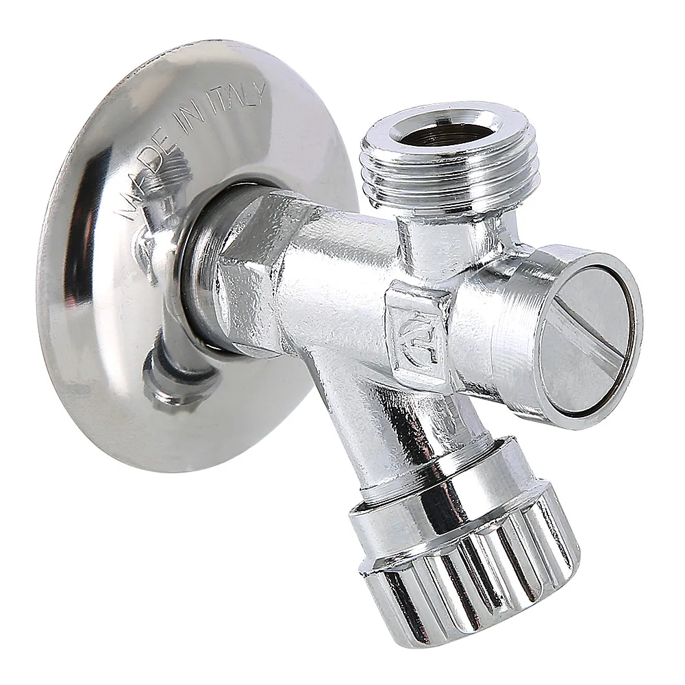 Вентиль угловой для подкл.ст.приборов с ФИЛЬТРОМ 1/2"х3/4" нар.нар Valtec