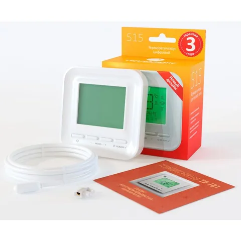 Терморегулятор "Теплолюкс" 515 белый