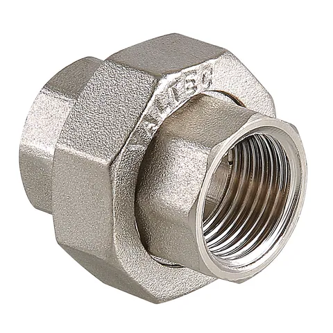 Муфта разъемная 1 1/2" вн.-вн. Никель VALTEC 1/5/15
