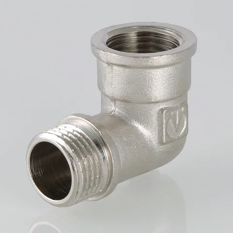 Угольник вн.- нар. 1*1/2" "Valtec" (Никель) 1/5/10
