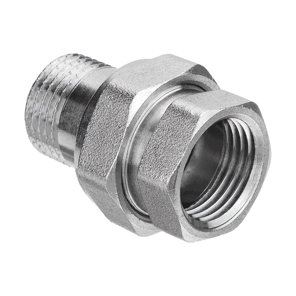 Сгон прямой 1 1/4" "AQUALINK" (Никель) 1/5/30