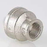 Муфта- переходная 3/4" Х 1/2" "Valtec" (Никель) 1/10/120