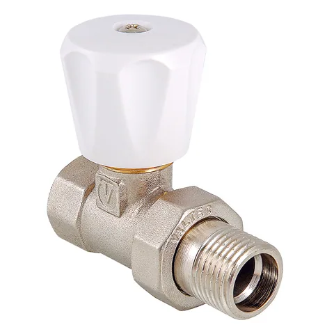 Клапан Valtec руч.для рад.3/4 " (компактный) ПРЯМОЙ (1/7/56)