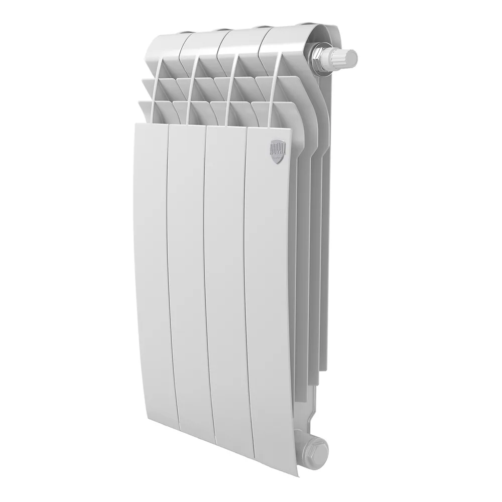 Радиатор биметалл. Royal Thermo BiLiner 500/80 (цвет Белый) 10 секц.