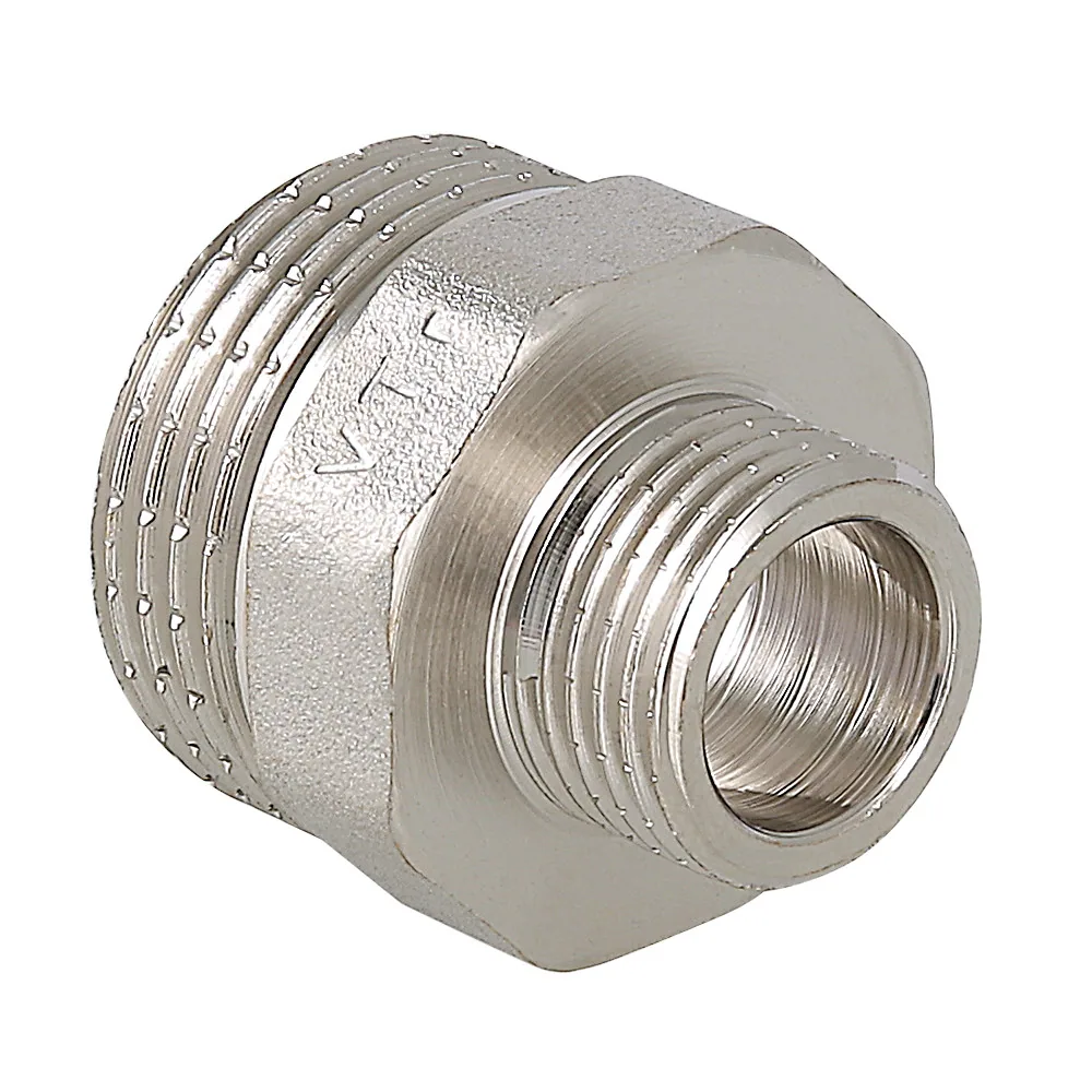 Ниппель-переходник 2" х 1/2" "Valtec" (Никель) 1/10/30