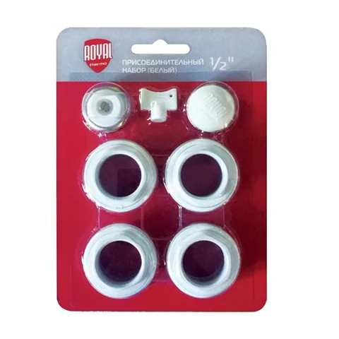 Комплект для радиатора Royal Thermo 1/2" белый