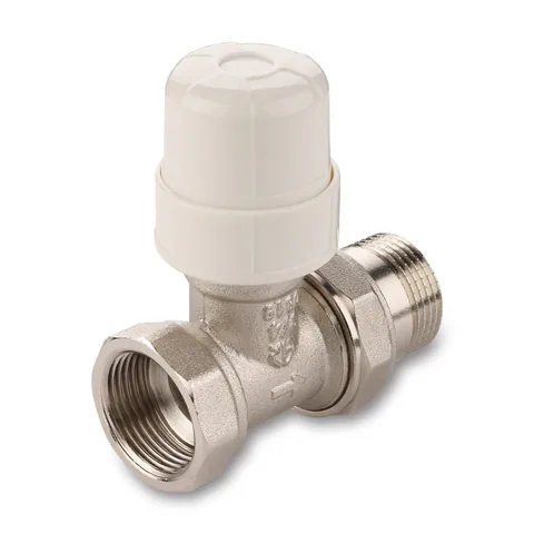 Клапан термостатический для рад. 1/2" (прямой) "AQUALINK"