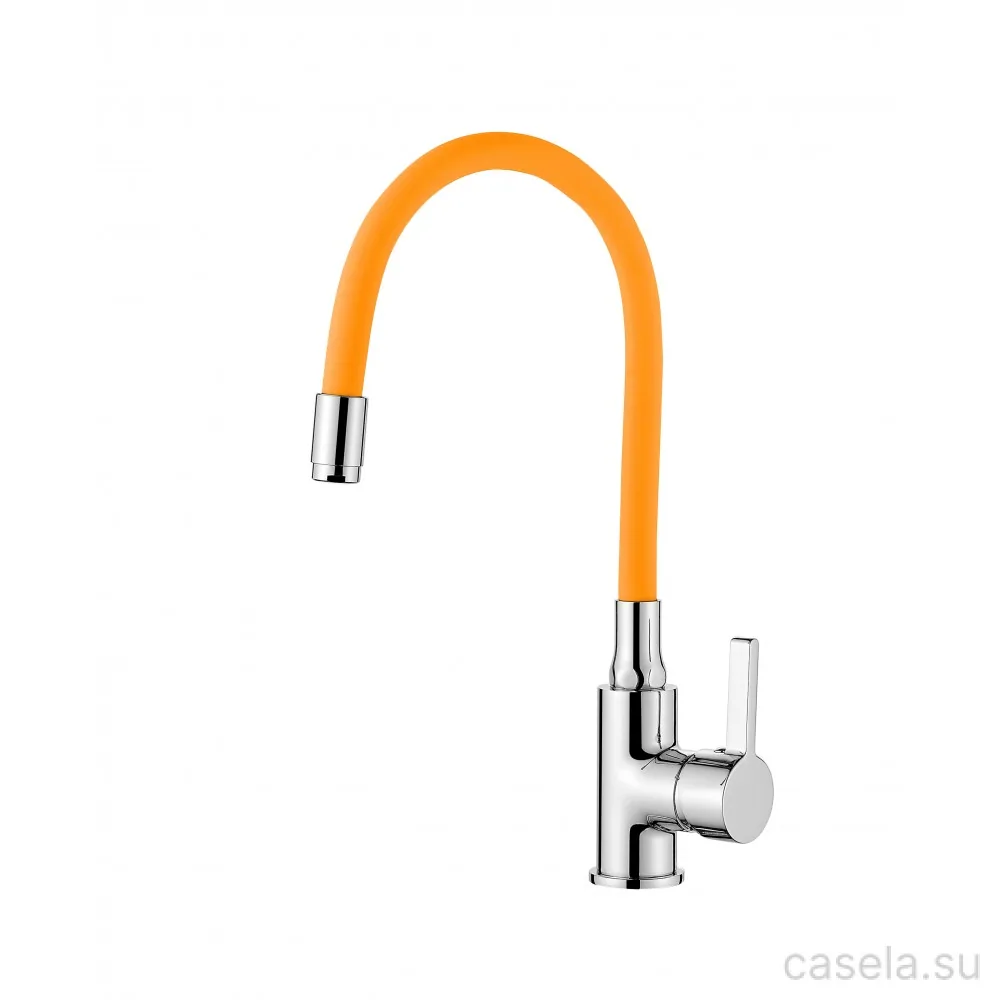 Смеситель для кухни ЖЕЛТЫЙ "CASELA" 98CL 54898-4