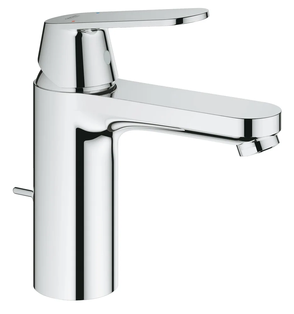 23325000 Смеситель для раковины Grohe EuroSmart Cosmopolitan с донным клапаном, средний излив, хром