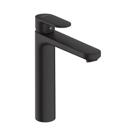 71552670 Смеситель для раковины 230, с донным клапаном, черный Hansgrohe Vernis Blend