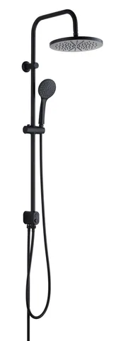 Душевая система с переключателем без смесителя черный Esko ST1550 Black