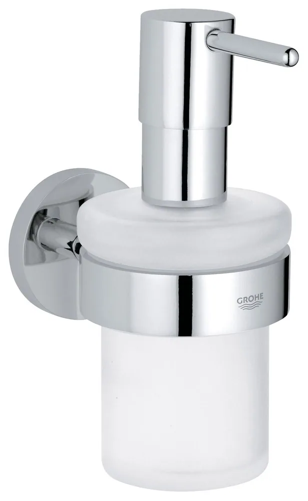 40448001 Дозатор жидкого мыла с держателем, хром Grohe Essentials