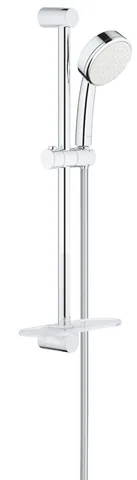 26083002 Душевой гарнитур 600мм,с полочкой, хром Grohe New Tempesta Cosmopolitan 100