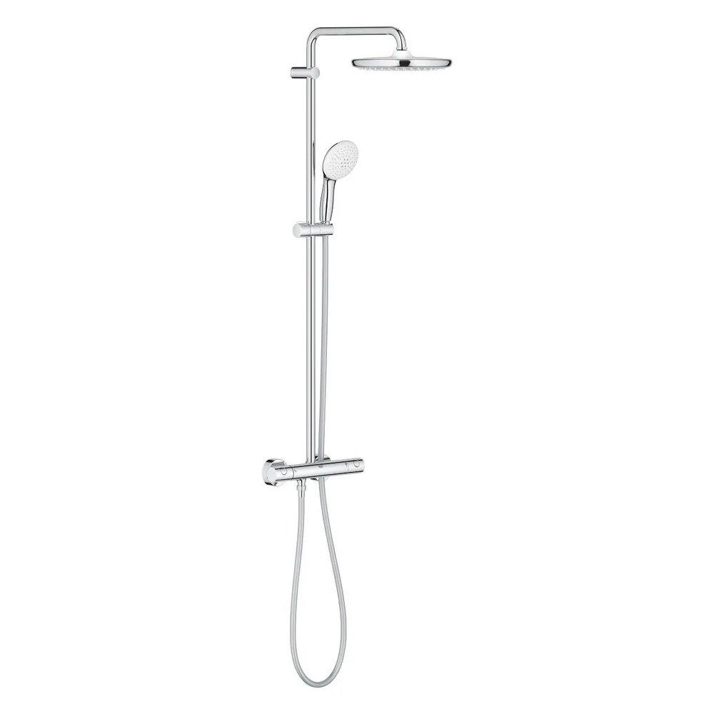 26670001 Душевая система с термостатом для душа, хром Grohe Tempesta Cosmopolitan 250