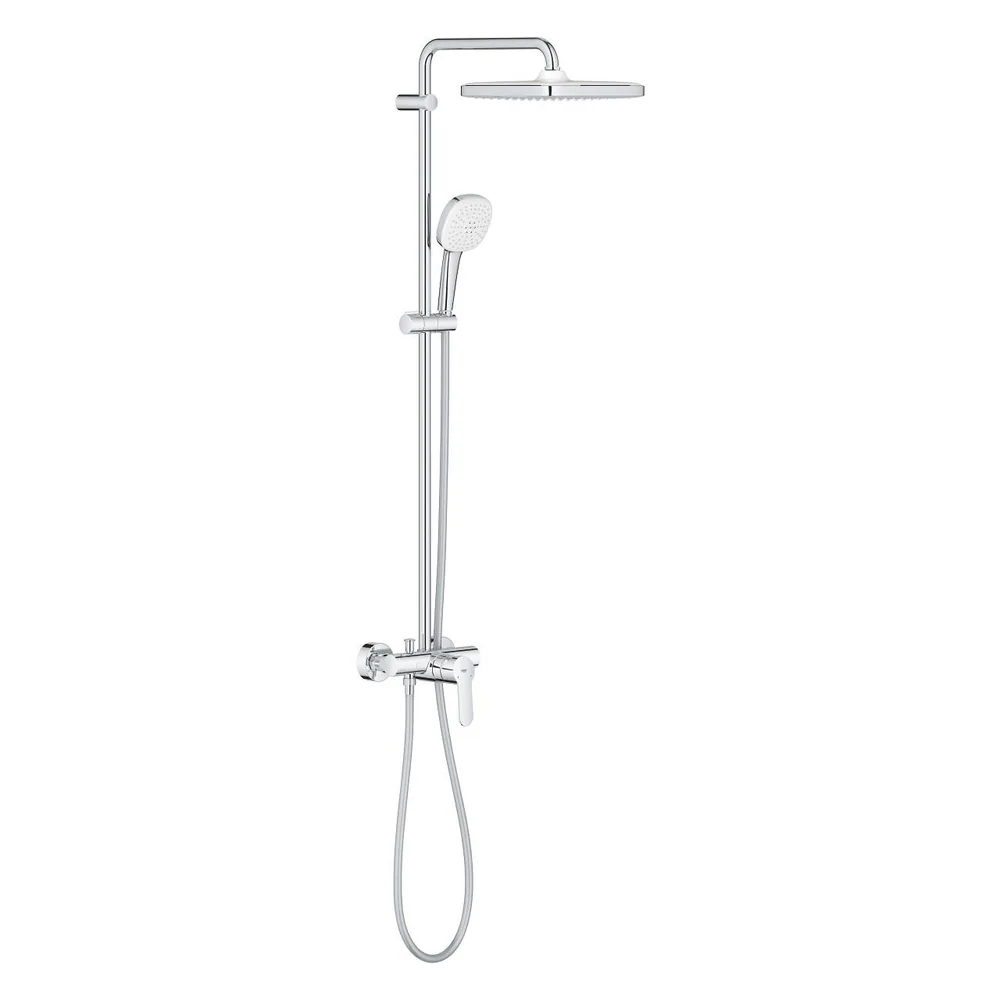 26692001 Душевая система со смесителем для душа, хром Grohe Tempesta Cosmopolitan 250 Cube