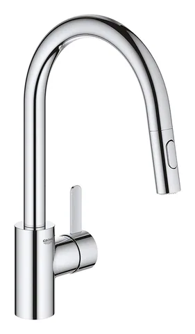 31481001 Смеситель для кухни, выдвижной высокий излив, хром Grohe Eurosmart Cosmopolitan