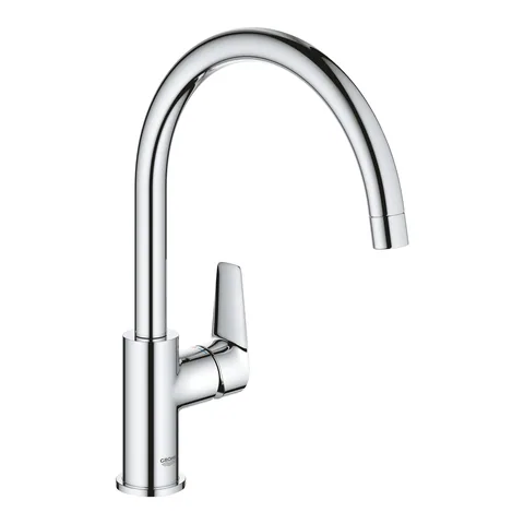 31367001 Смеситель для кухни, высокий излив, хром Grohe BauEdge