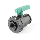 Шаровой кран компрессионный вн. вн. резьб. 1 1/4" х 1"