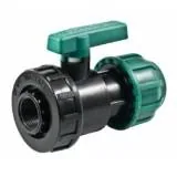 Шаровой кран компрессионный внутр.резьб 32 х 1/2"