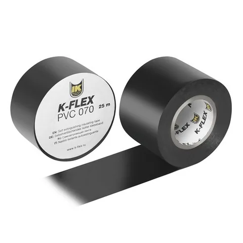 Лента K-FLEX 050-025 PVC AT 070 black