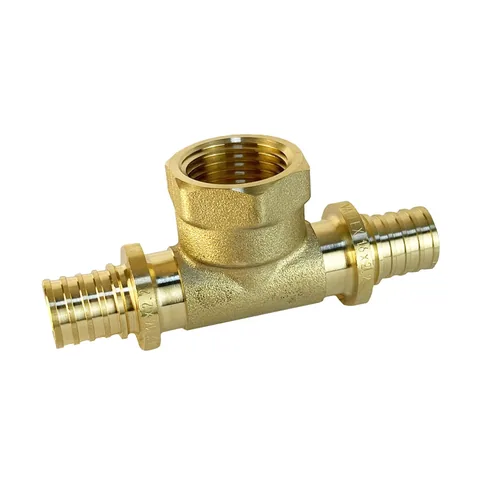 Тройник надвижной с переходом на вн.р. 16(2,2) х 1/2" х 16(2,2) (VALFEX) 1/5/120