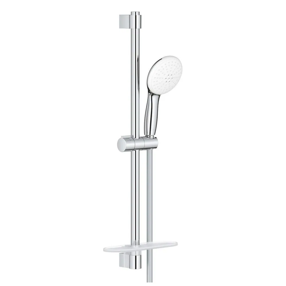 27926003 Душевой гарнитур 600, 2 вида струи, с полочкой, хром Grohe Tempesta New