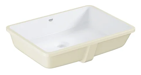 Раковина встраиваемая 50, с крепежами, с переливом, альпин-белый Grohe Cube Ceramic 3948000H