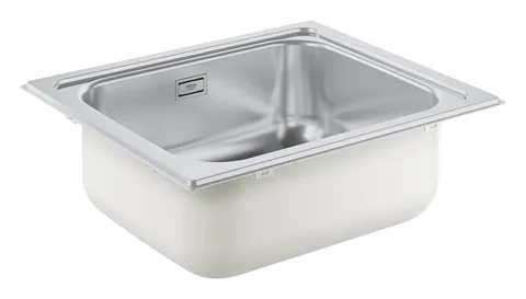 Мойка K200, с корзинчатым вентилем, нержавеющая сталь Grohe 31719SD0
