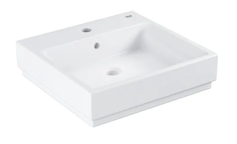 Раковина подвесная 50, с переливом, альпин-белый Grohe Cube Ceramic 3947400H