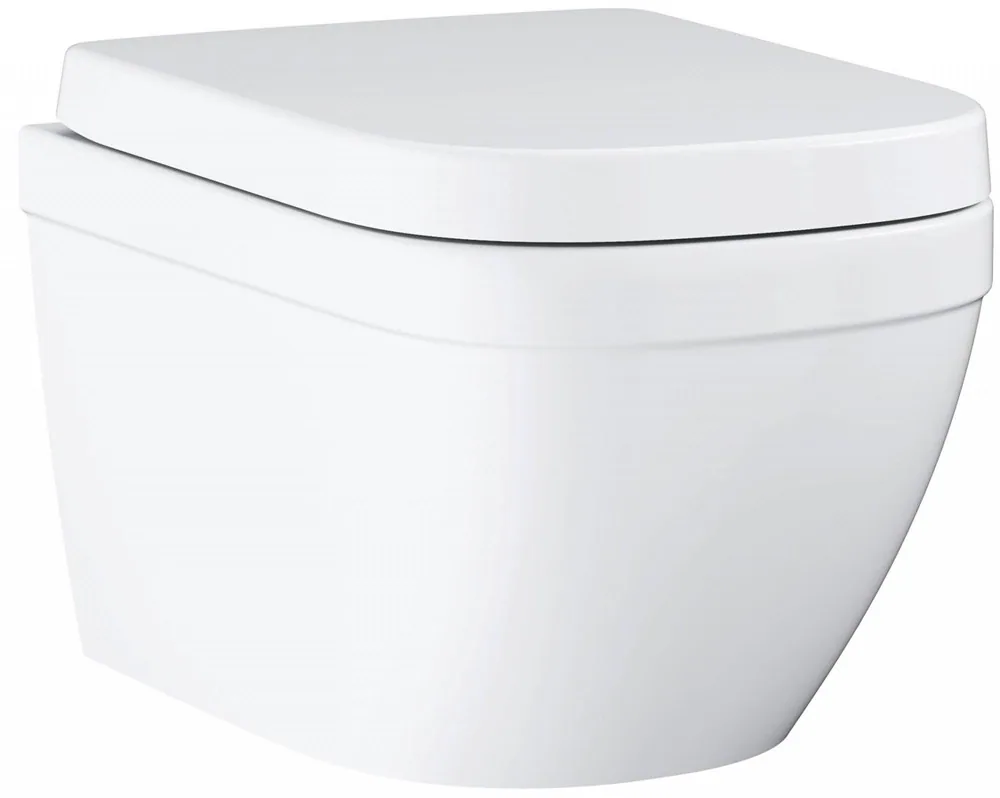 Унитаз подвесной с сиденьем, альпин-белый Grohe Euro Ceramic 39693000