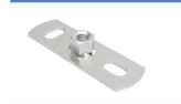 TN Опорная пластина с гайкой М8