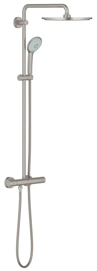 26075DC0 Душевая система с термостатом для душа, суперсталь Grohe Euphoria XXL 310