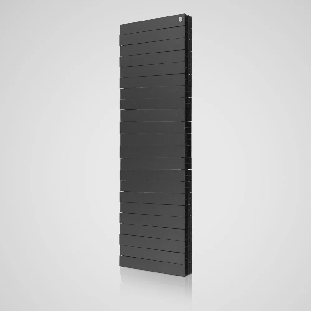 Радиатор биметалл. Royal Thermo PianoForteTower 500 (цвет Черный) Noir Sable 18 секц.