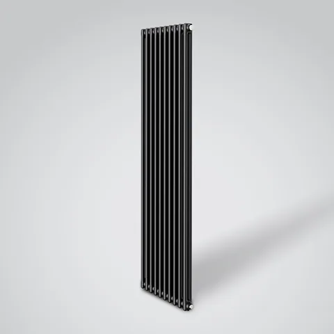 Дизайн-радиатор трубчатый сталь, нижн.подключ. Royal Thermo Insignia VC2180 – 10 секц. черный