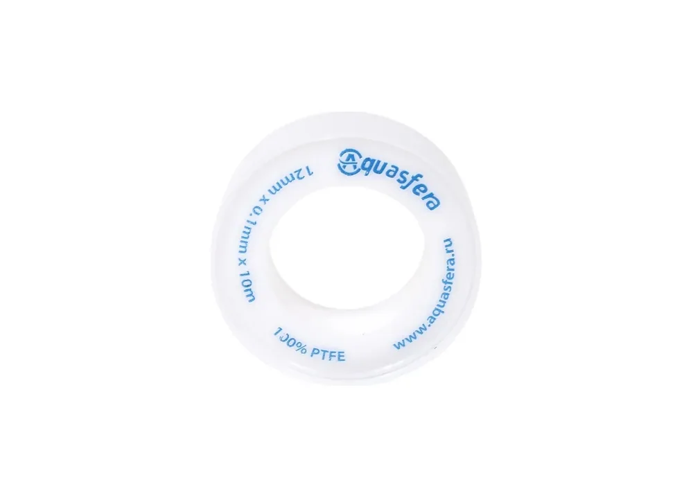 Лента ФУМ 10м (0,10мм*12мм) Aquasfera