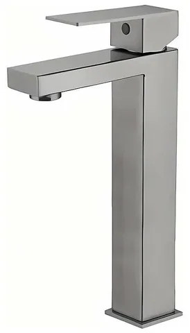 Смеситель для раковины высокий HAIBA HB11803-2 сталь