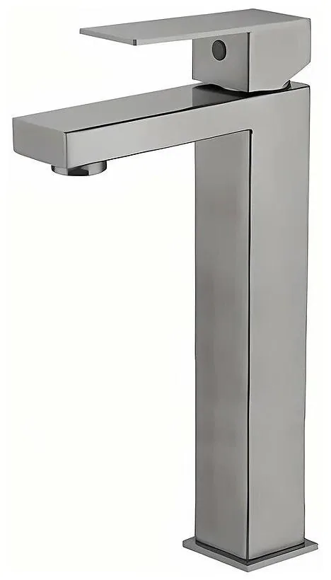 Смеситель для раковины высокий HAIBA HB11803-2 сталь