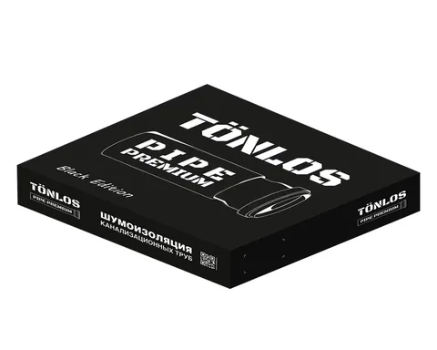 ШУМОИЗОЛЯЦИЯ КАНАЛ. ТРУБ TONLOS PIPE PREMIUM (D110ММ, ТОЛЩ. 6ММ, L ДО 3М)