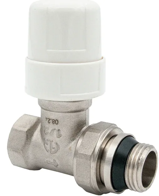 Клапан термостатический для рад. 3/4" (прямой) с доп.уплотн. "AQUALINK"